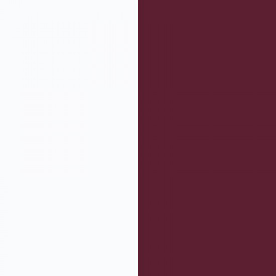 White with Maroon 