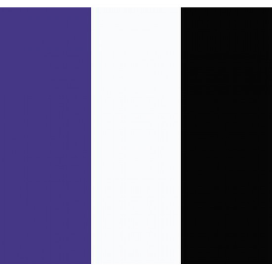 Purple/White/Black 