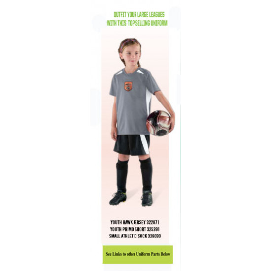 High Five Youth Hawk Jersey Style Complete Uniform 322871a