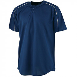 Augusta Youth Wicking Two-Button Baseball Jersey Style 586 