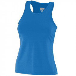 Augusta Ladies Poly/Spandex Solid Racerback Tank Style 1202 
