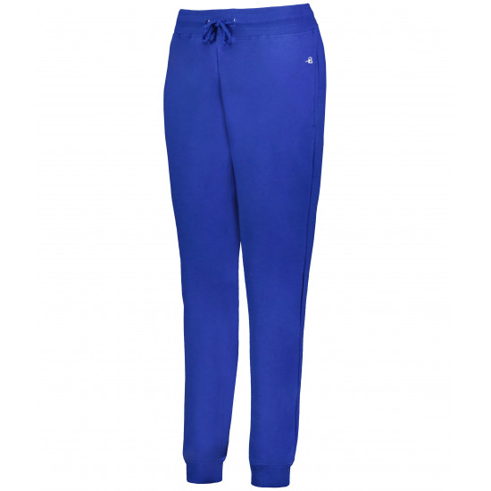 Badger Women's Fitted Athletic Fleece Jogger Warm Up Pants