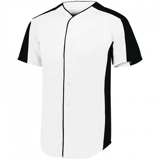 Augusta Youth Full Button Baseball Jersey Style 1656
