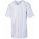 Pinstripe Full Button Baseball Jersey Adult Style 1685 Pinstripe Full Button Baseball Jersey Adult Style 1685