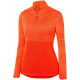 Ladies Shadow Tonal Heather 1/4 Zip Pullover Jacket Style 2909