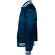 Satin Baseball Award Jacket / Striped Trim Style 3610