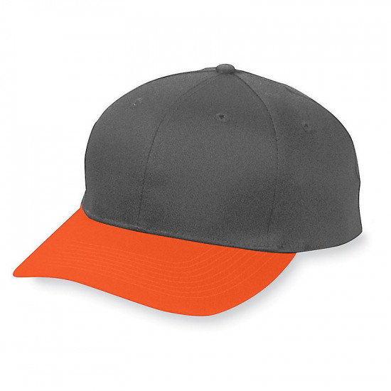 Augusta Youth Six-Panel Cotton Twill Low-Profile Cap Style 6206