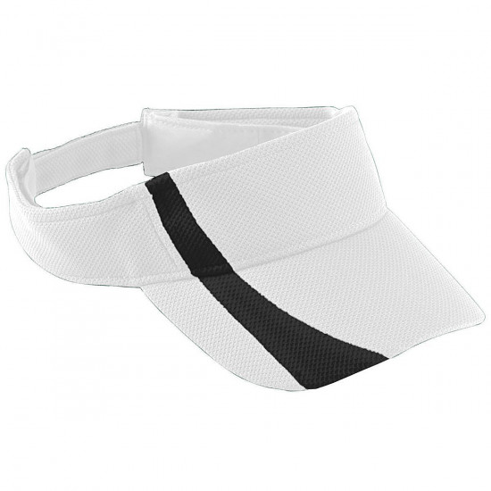 Youth Adjustable Wicking Mesh Two-Color Visor Style 6261 