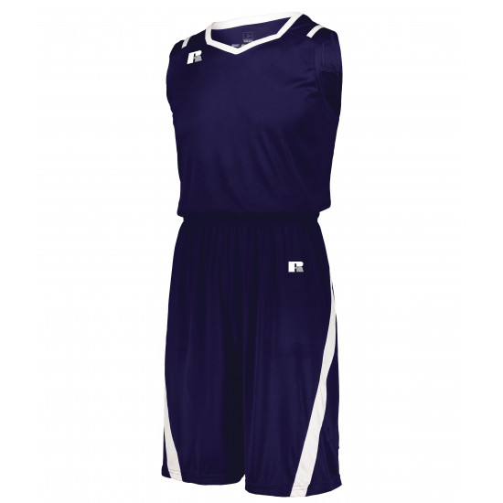Ladies Athletic Cut Basketball Jersey and Shorts Uniform Set 