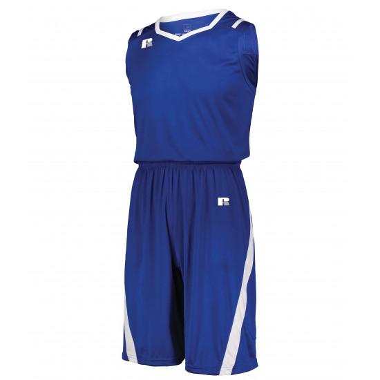 Adult Athletic Cut Basketball Jersey and Shorts Uniform Set 