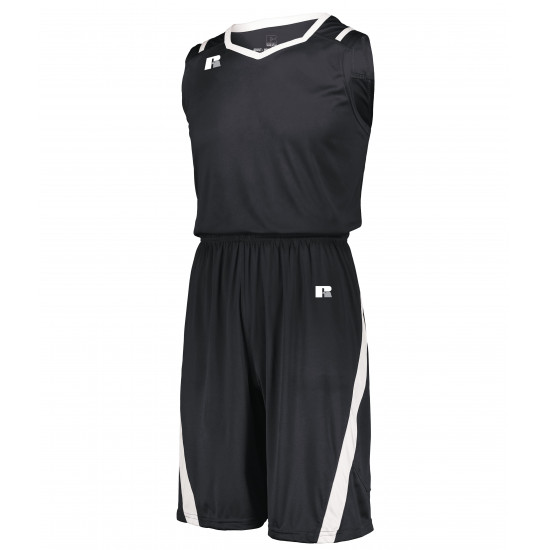 Ladies Athletic Cut Basketball Jersey and Shorts Uniform Set 