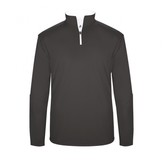 Badger Men's Sideline Long Sleeve 1/4 Zip Jacket Style 410600 
