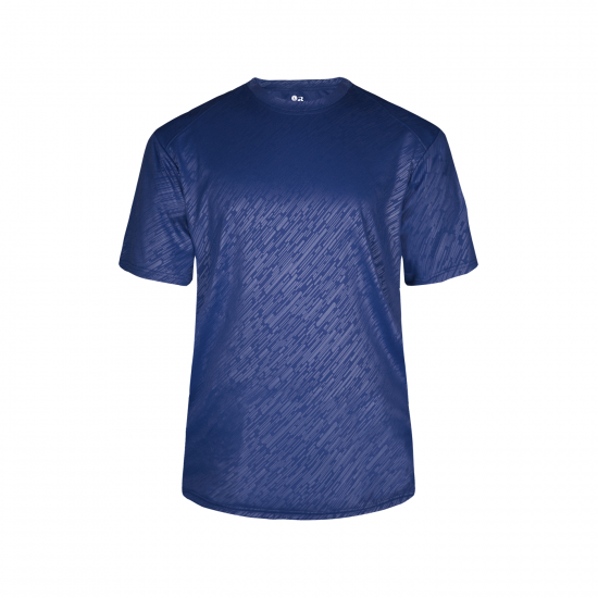 Badger Men's Line Embossed Tee Style 413100