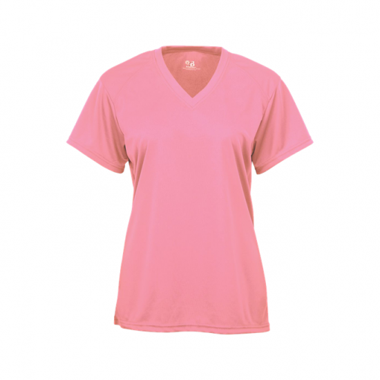 Badger B-Core Women's V-Neck Tee Shirt 416200 