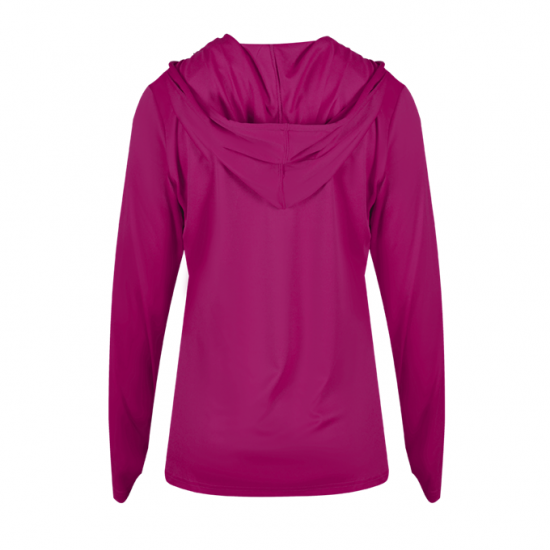 Badger Women's B-Core Long Sleeve Hood Tee Style 416500