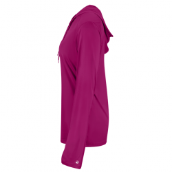 Badger Women's B-Core Long Sleeve Hood Tee Style 416500