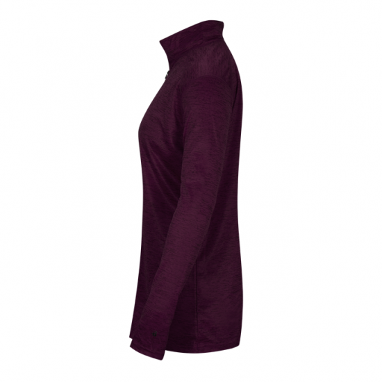 Badger Women's Tonal Blend Long Sleeve 1/4 Zip Jacket 417300