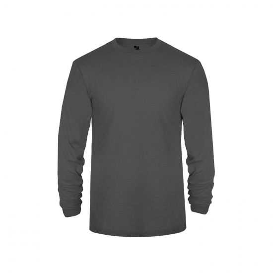 Badger Men's Tri-Blend Long Sleeve Tee Style 494400 