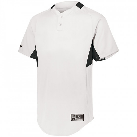 Holloway Youth Game7 Two-Button Baseball Jersey 221224