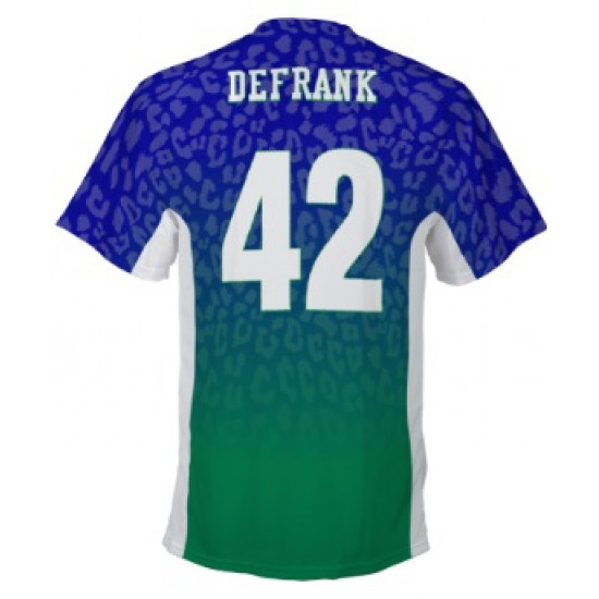 Men's Custom Sublimated Replica Football Jersey Thunderbird