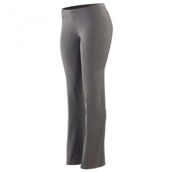 Ladies Wide Waist Brushed Back Poly/Spandex Warm Up Pants