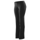 Ladies Wide Waist Brushed Back Poly/Spandex Warm Up Pants