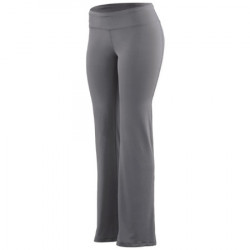 Ladies Wide Waist Poly/Spandex Warm Up Pants Style 2400 