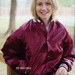 16100 Adult Satin Flannel Lined Award Jacket