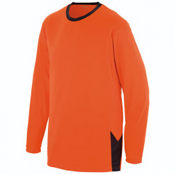 Style 1718 Youth Block Out Long Sleeve Jersey