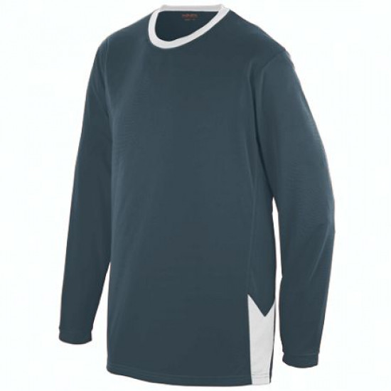 Style 1718 Youth Block Out Long Sleeve Jersey Style 1718 Youth Block Out Long Sleeve Jersey