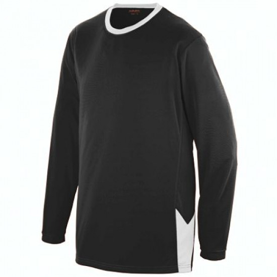 Style 1718 Youth Block Out Long Sleeve Jersey Style 1718 Youth Block Out Long Sleeve Jersey