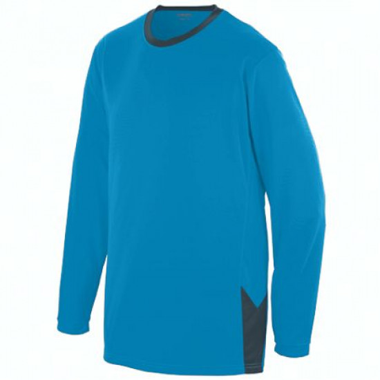 Style 1718 Youth Block Out Long Sleeve Jersey Style 1718 Youth Block Out Long Sleeve Jersey