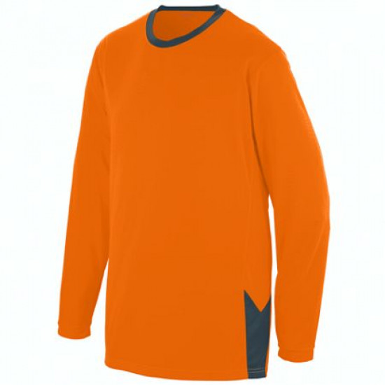 Style 1718 Youth Block Out Long Sleeve Jersey Style 1718 Youth Block Out Long Sleeve Jersey