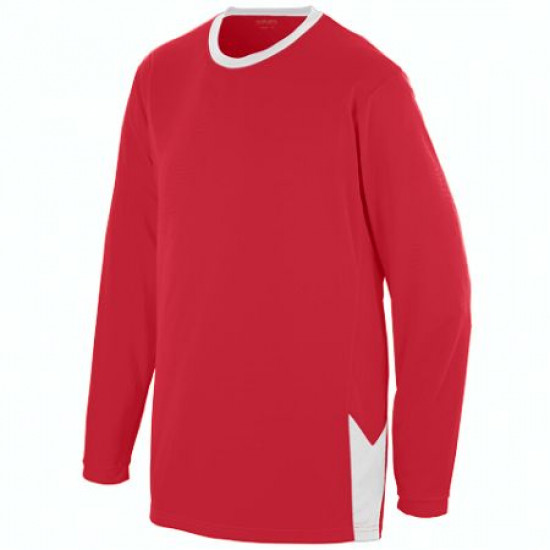 Style 1718 Youth Block Out Long Sleeve Jersey Style 1718 Youth Block Out Long Sleeve Jersey
