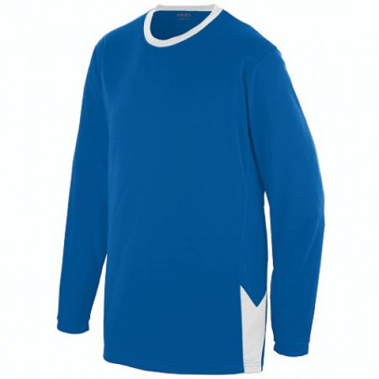 Style 1718 Youth Block Out Long Sleeve Jersey Style 1718 Youth Block Out Long Sleeve Jersey