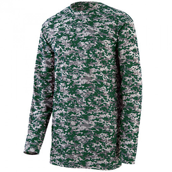 Style 2788 Digi Camo Wicking Long Sleeve T-Shirt