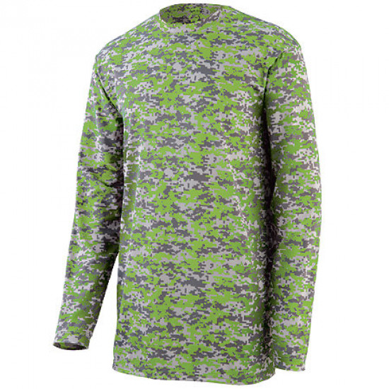 Style 2788 Digi Camo Wicking Long Sleeve T-Shirt