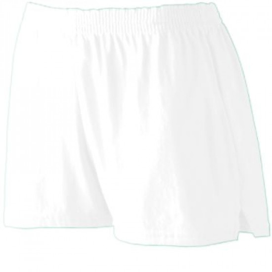 LADIES JUNIOR FIT TRIM FIT JERSEY SHORTS STYLE 987 