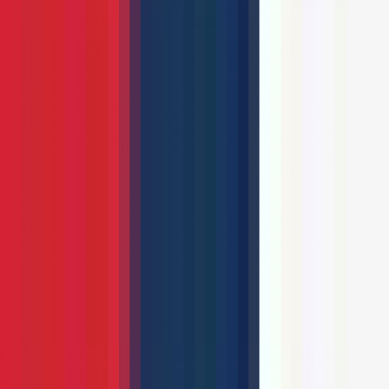 Scarlet/navy/white 