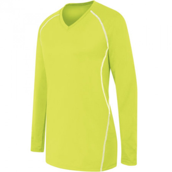 High Five Girls Long Sleeve Solid Jersey Style 342163 