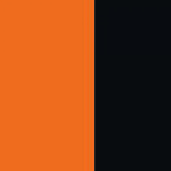 Orange/black 