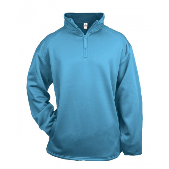 Badger Unisex Poly Fleece Pullover 1/4 Zip Jacket 148000