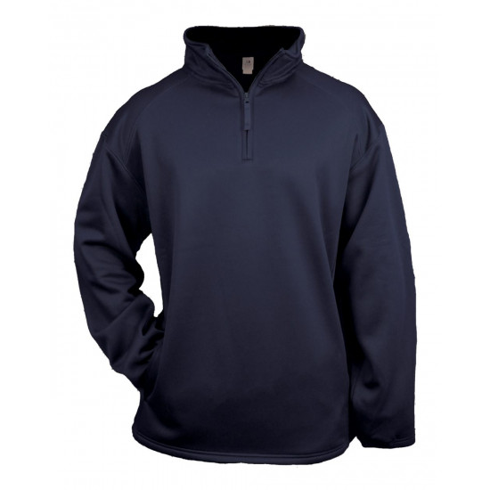 Badger Unisex Poly Fleece Pullover 1/4 Zip Jacket 148000