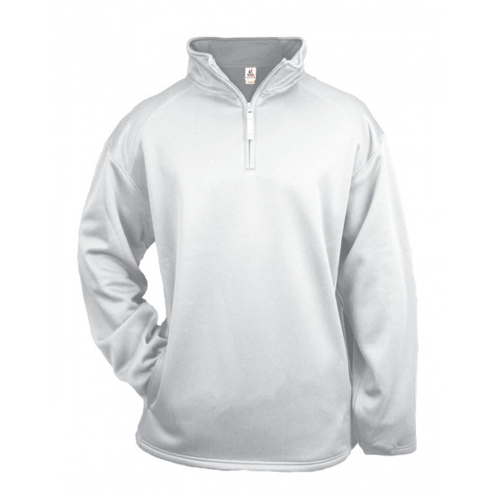 Badger Unisex Poly Fleece Pullover 1/4 Zip Jacket 148000